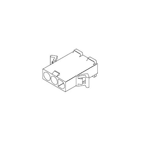 Molex .093 NYLON HOUSING 319104P201 19-09-2047